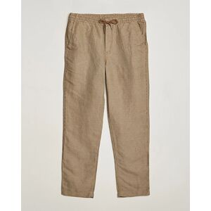 Polo Ralph Lauren Prepster V2 Linen Trousers Brown Dogstooth men XL Brun