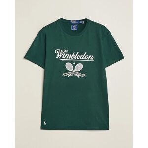 Polo Ralph Lauren Wimbledon Printed Tee Moss Agate men M Grøn