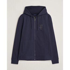 Aeronautica Militare Full Zip Hoodie Navy men L Blå