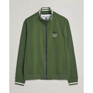 Aeronautica Militare Full Zip Sweater Seaweed Green men M Grøn