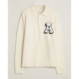 Axel Arigato Team Knitted Polo Off White men L Hvid