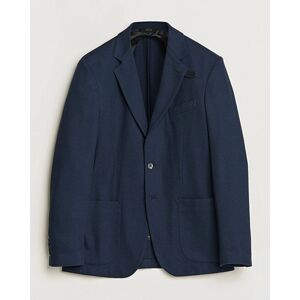 Brioni Cotton/Silk Jersey Blazer Navy men M Blå