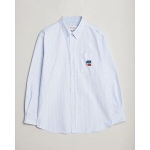 Palmes Deuce Oxford Shirt Light Blue Stripe men 48 Blå