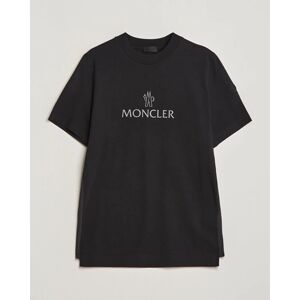 Moncler Reflective Logo T-Shirt Black men M Sort