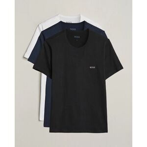 Boss BLACK 3-Pack Crew Neck T-Shirt Black/White/Blue men M Flerfarvet,Blå,Hvid,Sort