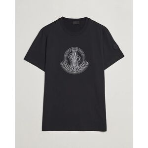 Moncler 3D Logo T-Shirt Black men L Sort