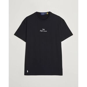 Polo Ralph Lauren Center Logo Crew Neck T-Shirt Black men L Sort