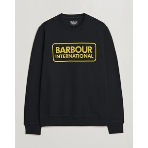 Barbour International Large Logo Sweatshirt Black men XL Sort