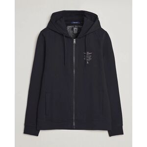 Aeronautica Militare Full Zip Hoodie Black men L Sort