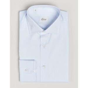 Brioni Slim Fit Dress Shirt Light Blue men M Blå