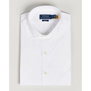 Polo Ralph Lauren Slim Fit Poplin Cut Away Dress Shirt White men L) Hvid