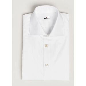 Kiton Slim Fit Dress Shirt White men M Hvid