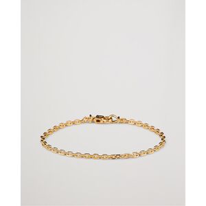 Tom Wood Anker Chain Bracelet Gold men M Guld