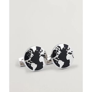 Skultuna Cuff Links World Traveler Black men One size Sort