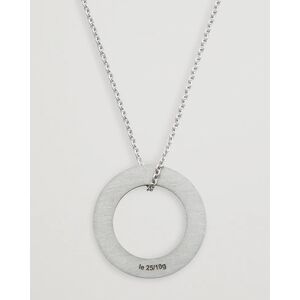 LE GRAMME Circle Necklace Le 2.5  Sterling Silver men One size Sølv