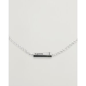 LE GRAMME Chain Cable Necklace Sterling Silver 13g men One size Sølv