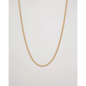 Tom Wood Curb Chain Slim Necklace Gold men One size Guld