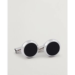 Montblanc Meisterstück Steel Cufflinks Black Onyx men One size Sort