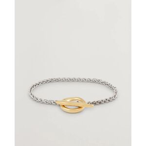 Tom Wood Robin Bracelet Duo Silver/Gold men 57 Sølv