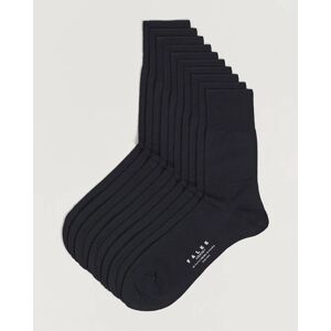 Falke 10-Pack Airport Socks Dark Navy men One size Blå