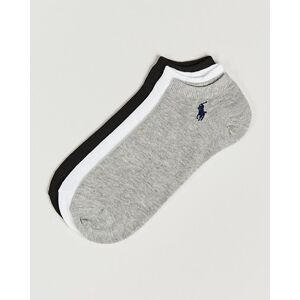 Polo Ralph Lauren 3-Pack Ghost Sock Black/Grey/White men One size Hvid,Sort,Grå