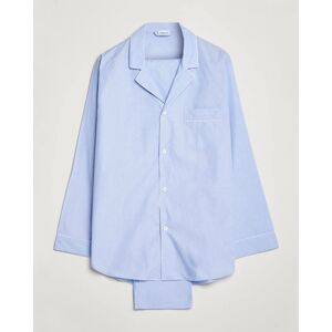Zimmerli of Switzerland Mercerized Cotton Pyjamas Light Blue men XL Blå