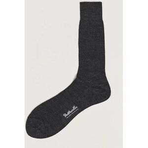 Pantherella Naish Merino/Nylon Sock Charcoal men 10 (39) Grå