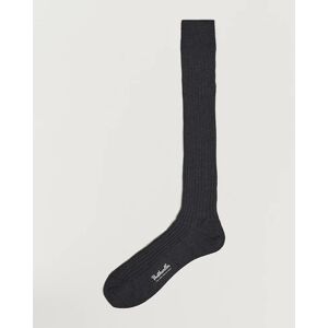 Pantherella Vale Cotton Long Socks Dark Grey men 10 (39) Grå