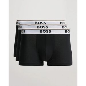 Boss 3-Pack Trunk Boxer Shorts Black/White men XL Sort