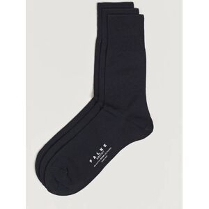 Falke 3-Pack Airport Socks Dark Navy men One size Blå