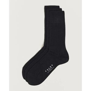Falke 3-Pack Lhasa Cashmere Socks Black men One size Sort