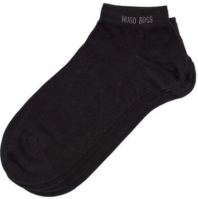 Boss 2-Pack Sneaker Socks Black men 43-46 Sort