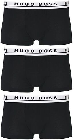 Boss 3-Pack Boxer Trunk Black men XL Sort