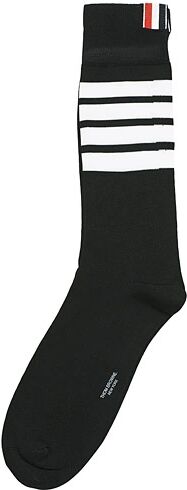 Thom Browne 4 Bar Cotton Socks Black men One size Sort