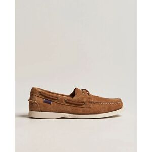 Sebago Docksides Suede Boat Shoe Brown Cognac men US7 - EU40 Brun