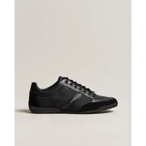 Boss Saturn Low Sneaker Black men 40 Sort