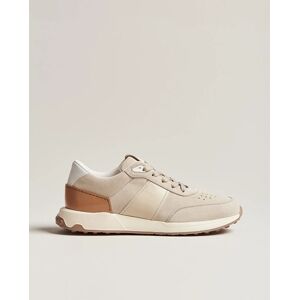 Tod's Luxury Running Sneaker Light Beige Suede men EU43 Beige