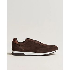 Design Loake Loake 1880 Bannister Running Sneaker Dark Brown Suede men 45 Brun