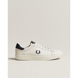 Fred Perry Spencer Leather Sneakers Porcelain/Navy men 42 Hvid