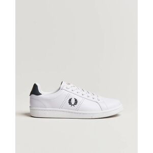 Fred Perry B721 Leather Sneakers White/Navy men 46 Hvid