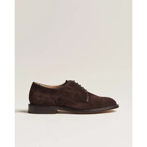 Tricker's Robert Derby Shoes Coffee Suede men UK7,5 - EU41,5 Brun