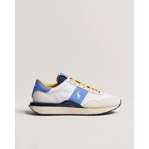 Polo Ralph Lauren Train 89 Running Sneaker White/Blue/Yellow men EU40 Hvid