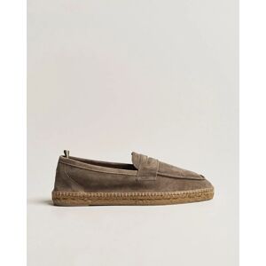 Castañer Nacho Casual Suede Loafers Topo men 41 Beige,Brun