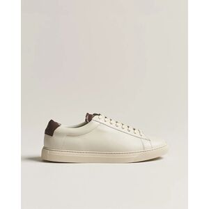 Zespà ZSP4 Nappa Leather Sneakers Off White/Brown men 43 Hvid