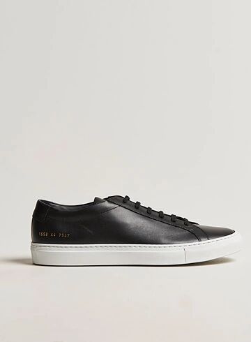 Common Projects Original Achilles Sneaker Black With White Sole men 39 Sort