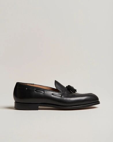 Crockett & Jones Cavendish 2 Tassel Loafer Black Calf men UK9.5 - EU44 Sort