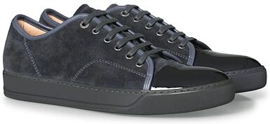 Lanvin Patent Captoe Sneaker Grey/Grey men UK10 - EU44 Grå