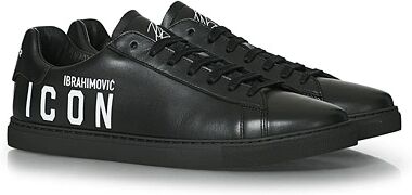 Dsquared2 Dsquared2 X Ibrahimovic New Tennis Sneaker Black men 45 Sort