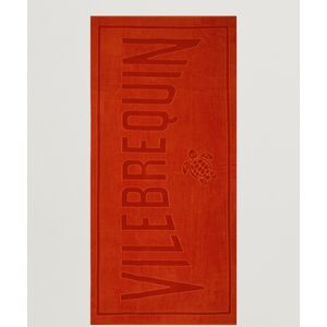 Vilebrequin Sand Organic Cotton Towel Brique men One size Rød