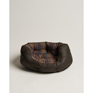 Barbour Lifestyle Wax Cotton Dog Bed 24' Olive men One size Grøn